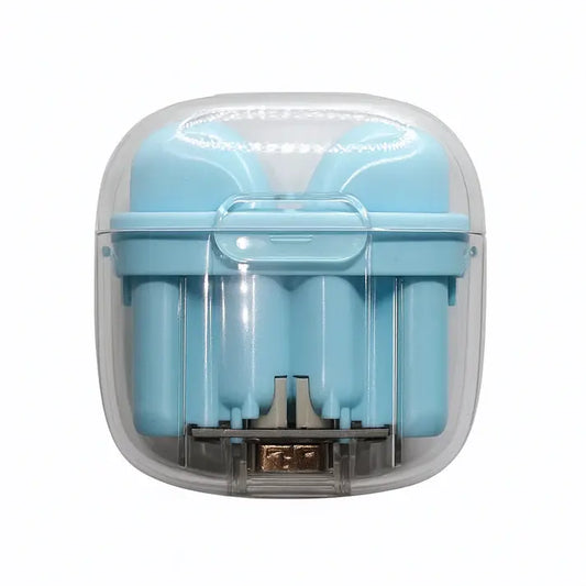 Close-up view of AT 12 Plus Earbuds showing in-ear design