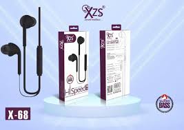 Neckband XZS earphones with control buttons